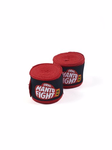 MANTO Glove handwraps 4m -red